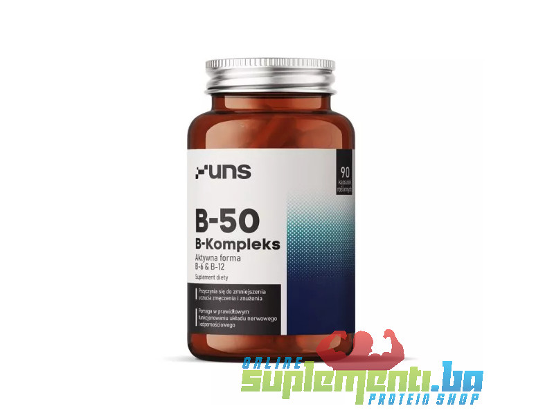 UNS B-50 B-COMPLEX (90 BILJNIH KAPSULA) - Suplementi/preparati - OLX.ba