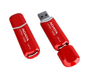 USB Flash Drive 32GB UV150 USB 3.2 Red ADATA