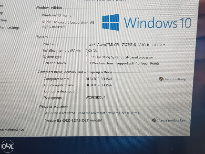 Laptop Acer Aspire Switch 10E (Atom/2GB/32GB SSD/6h)