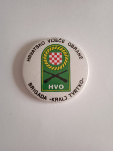 Bedž hrvatska Brigada "kralj Tvrtko"
