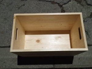 Drvena kutija za drva bunker za drva sanduk za drva stv