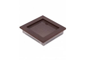 Ventilacijska rešetka 17×17 bakar - NORDFLAM