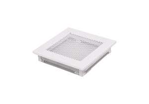 Ventilacijska rešetka 17×17 bijela - NORDFLAM