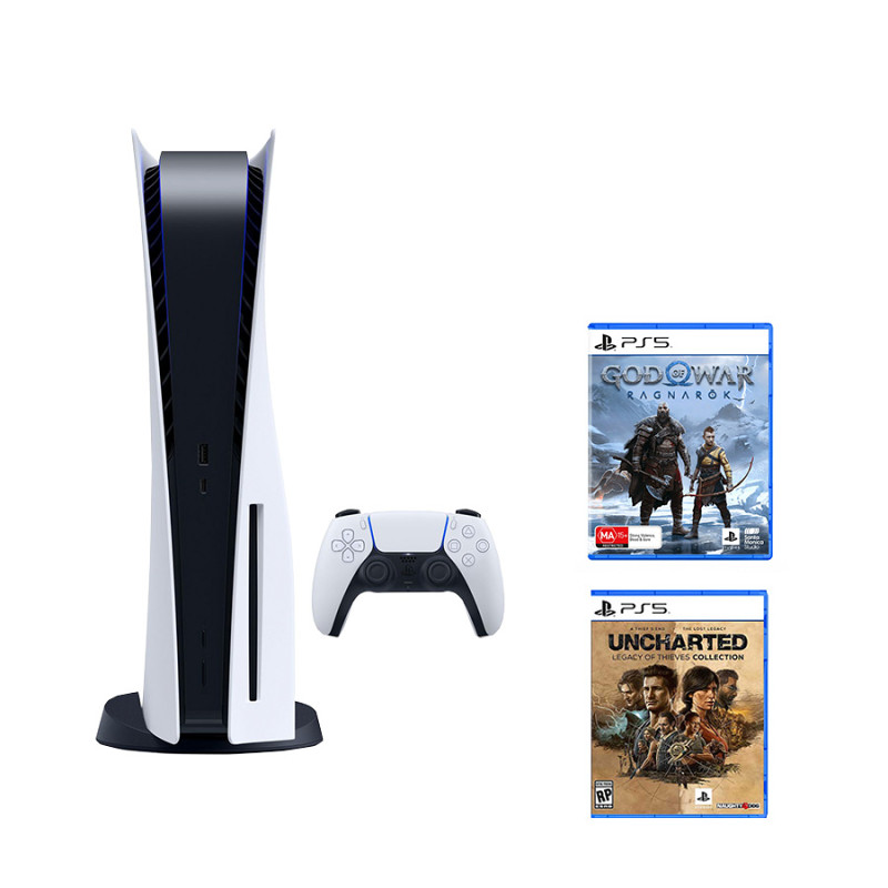 PlayStation 5 C chassis God of War Ragnarok + Uncharted