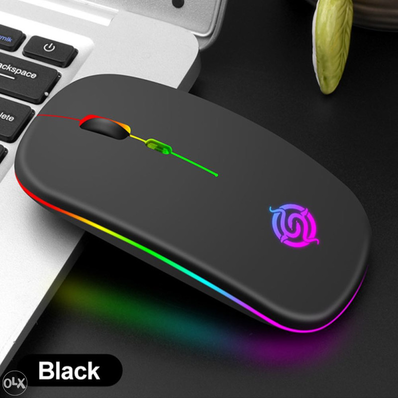 Mis bezicni za laptop, RGB LED bluetooth wifi - Miševi - OLX.ba