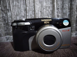 Olympus superzoom 120tc analogni fotoaparat
