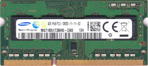 Samsung 4GB DDR3 1.5V 1600MHz 12800S laptop memorija