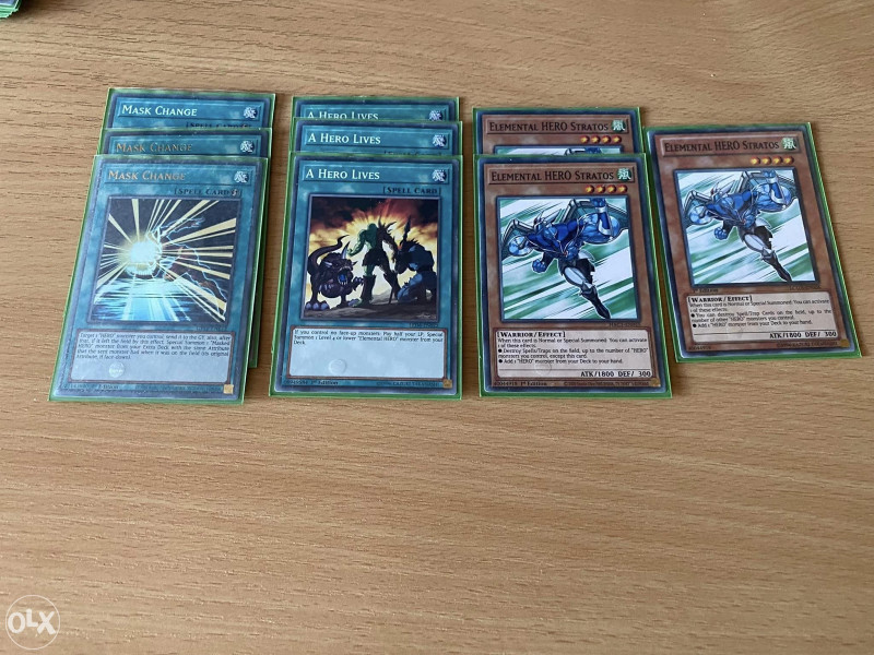 Elemental Hero YuGiOh (yu gi oh) competitive deck - Karte - OLX.ba
