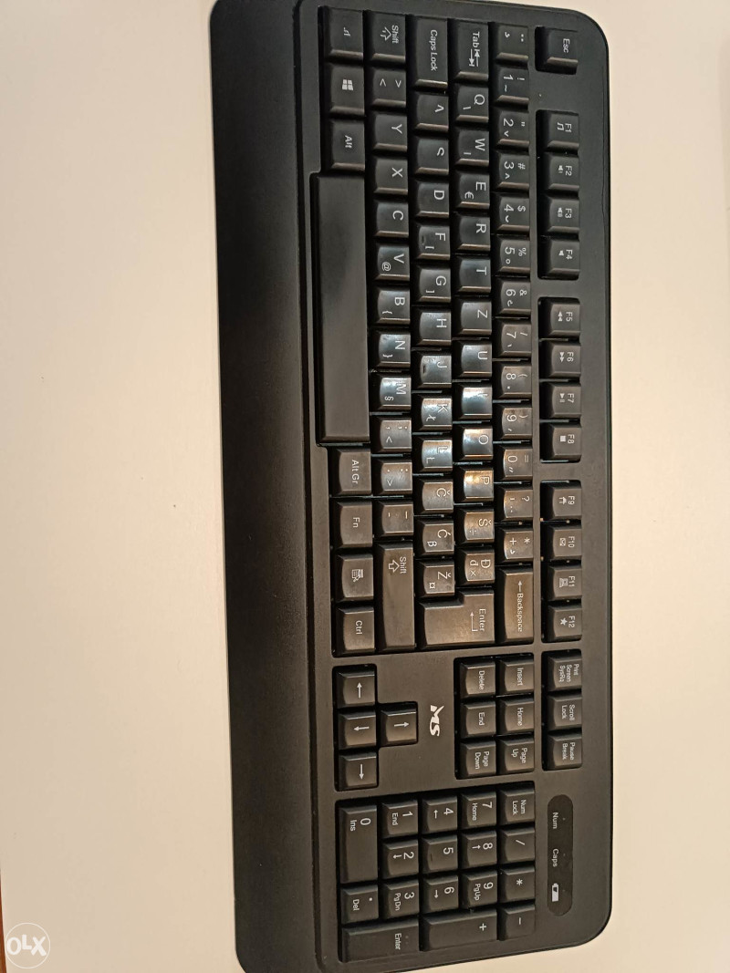 Bežična tastatura MS Domino naša slova