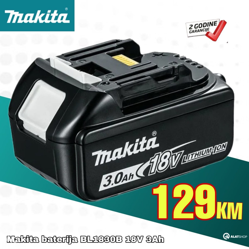 Baterija makita best sale 18v 3ah