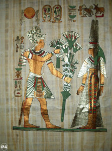 Neuramljen egip.papirus