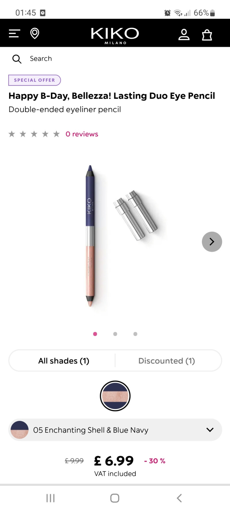 KIKO Milano Lasting Duo Eye Pencil olovka za oci