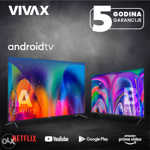 Vivax 4K 75" ANDROID TV 75UHD10K UltraHD Smart WiFi