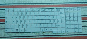 Tastatura za Laptop Toshiba L655 bijela
