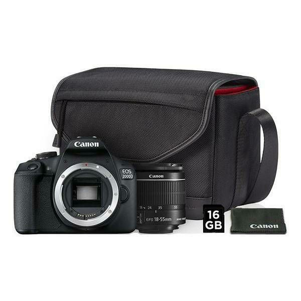 Fotoaparat Canon EOS 2000D 18-55IS bundle