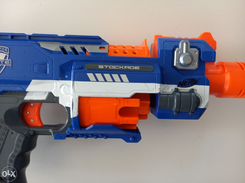 Nerf puska stockade