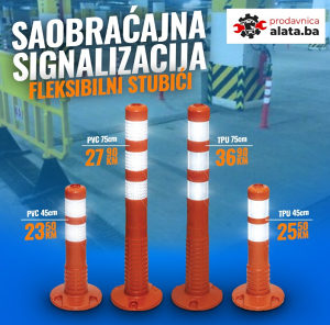 Saobraćajna signalizacija-FLEKSIBILNI STUBIĆI