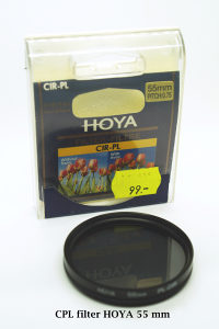 CPL filter HOYA 55 mm
