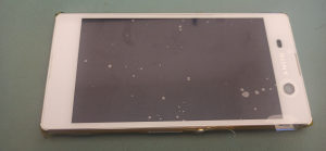 Sony xperia M5 displej - ekran - display bijeli