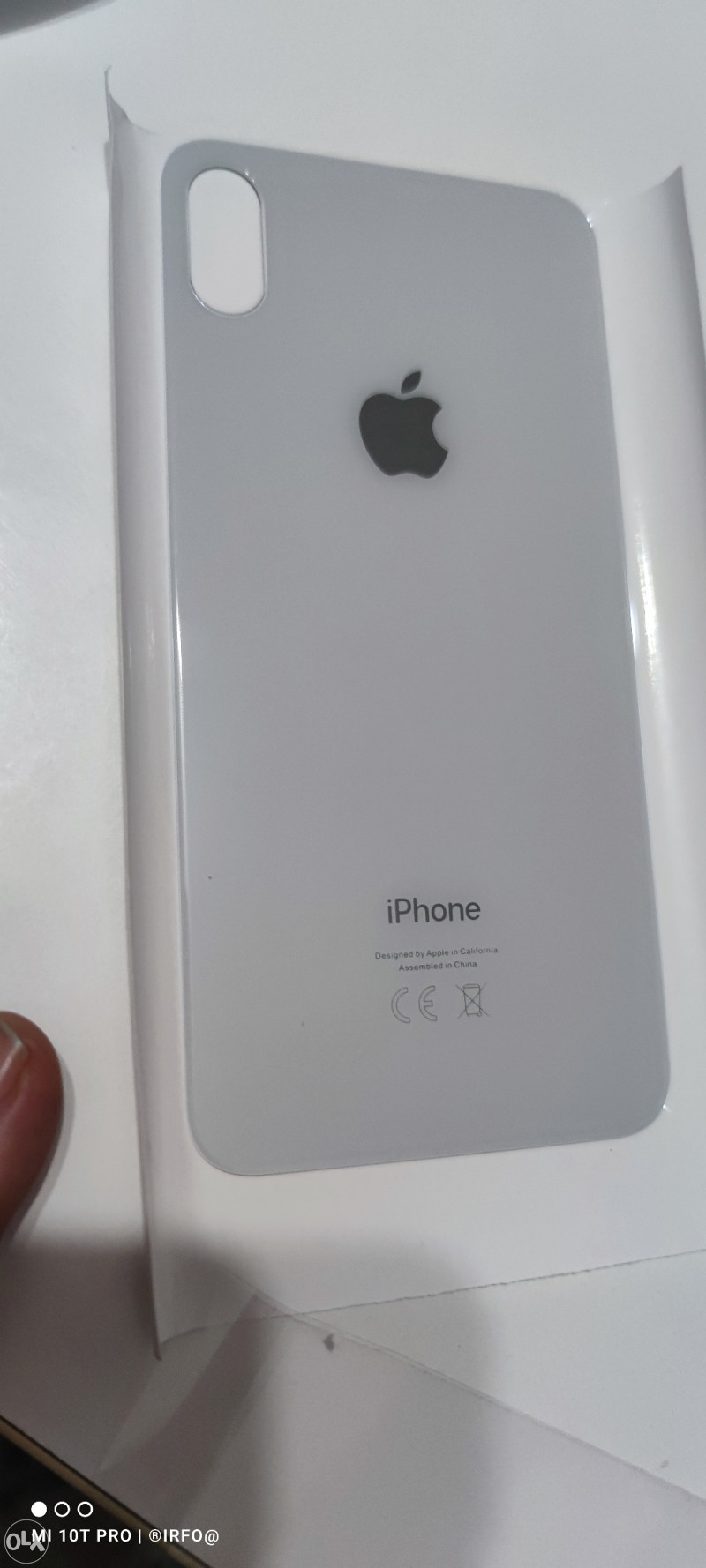 Iphone XS Max zadnje staklo poklopac baterije bjeli