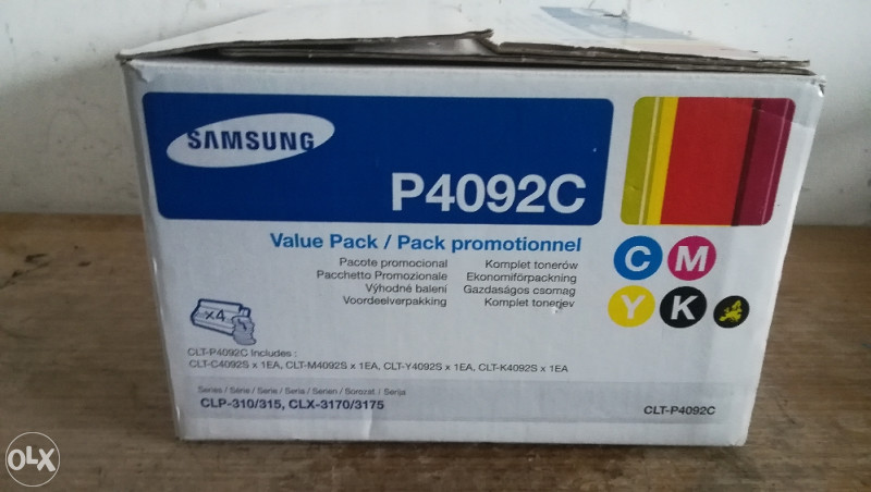 Extra set toner SAMSUNG CLT-P4092C, CYMK, original