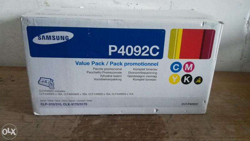 Extra set toner SAMSUNG CLT-P4092C, CYMK, original