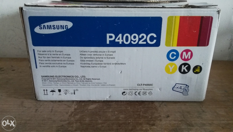 Extra set toner SAMSUNG CLT-P4092C, CYMK, original