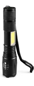 LED COB rucna lampa sa zoom svjetiljka fleshligt USB