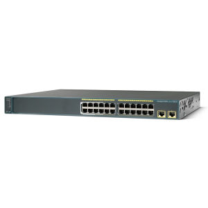 Cisco 2960 24-Port Switch WS-C2960-24LT-L V02 PoE-8
