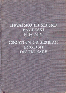 Hrvatsko ili Srpsko Engleski rječnik- M.Drvodelić