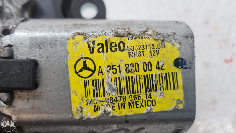 MOTORIC ZADNJEG BRISACA ML W164 (05-08) A2518200042