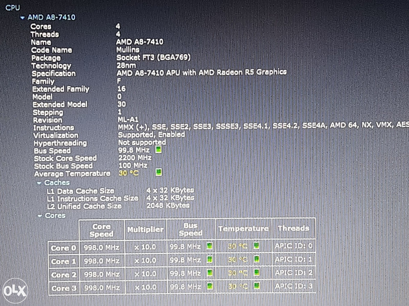 Laptop HP 17.3 A8 Quad-Core/8GB/240GB SSD/2 Graphics