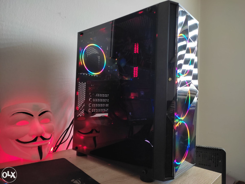 Računar i3-10100F/16GB/2x SSD/RX 580 8GB/700W