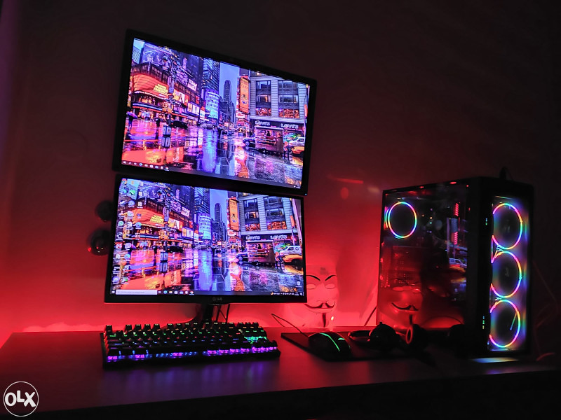Komplet PC i3-10100F/16GB/2x SSD/RX 580 8GB/700W