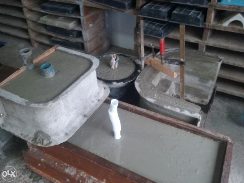 KALUP, tanki stup, BETONSKA OGRADA