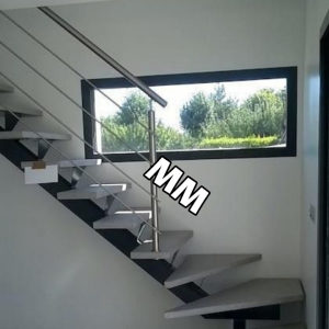 Unutrašnje čelične stepenice