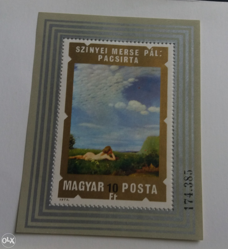Madjarska SLIKARSTVO BLOK (nezigosano)