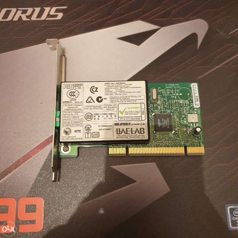 HP Agere Systems D-1156I#/A1A High Profile 56K PCI Fax - Modemi - OLX.ba