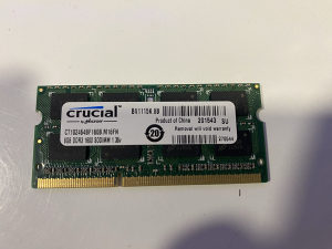 Ram za laptop 8GB ddr3