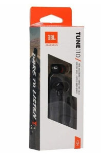 JBL Tune 110 in-ear (bubice) sa mikrofonom 3.5mm crne