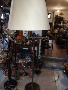 Vintage masivna zglobna podna lampa 60te