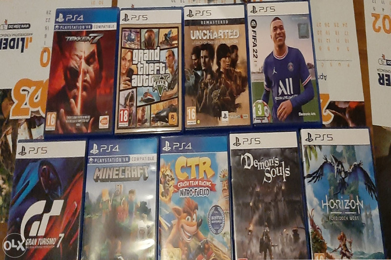 PlayStation 5 sa dva DualSense i 9 igara...!!!