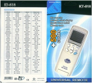 DALJINSKI UNIVERZALNI ZA KLIMU KT-518