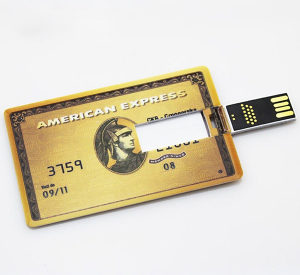 USB STIK 32GB kreditna kartica gold
