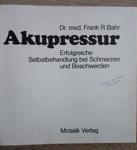 Akupressur - Frank R Bahr