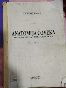 Anatomija za medicinu i ozs,Boskovic, skripta gratis