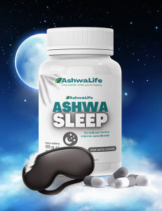 ASHWA SLEEP 90 cps - ašvaganda, melatonin, gaba