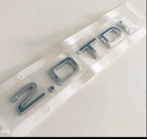 Znak logo Audi 2.0 tdi