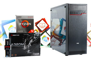 Office PC Raider V310-01; R5 3400G; 240GB SSD; 8GB DDR4
