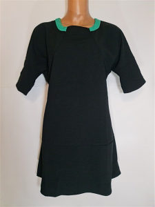 Vero Moda crno zelena haljina 36